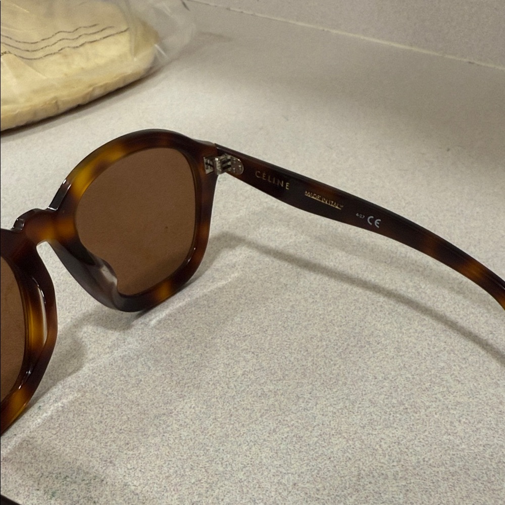 Celine Brown Tortoise Sunglasses